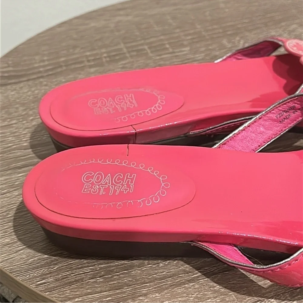 Coach Sophie Patent Sandals